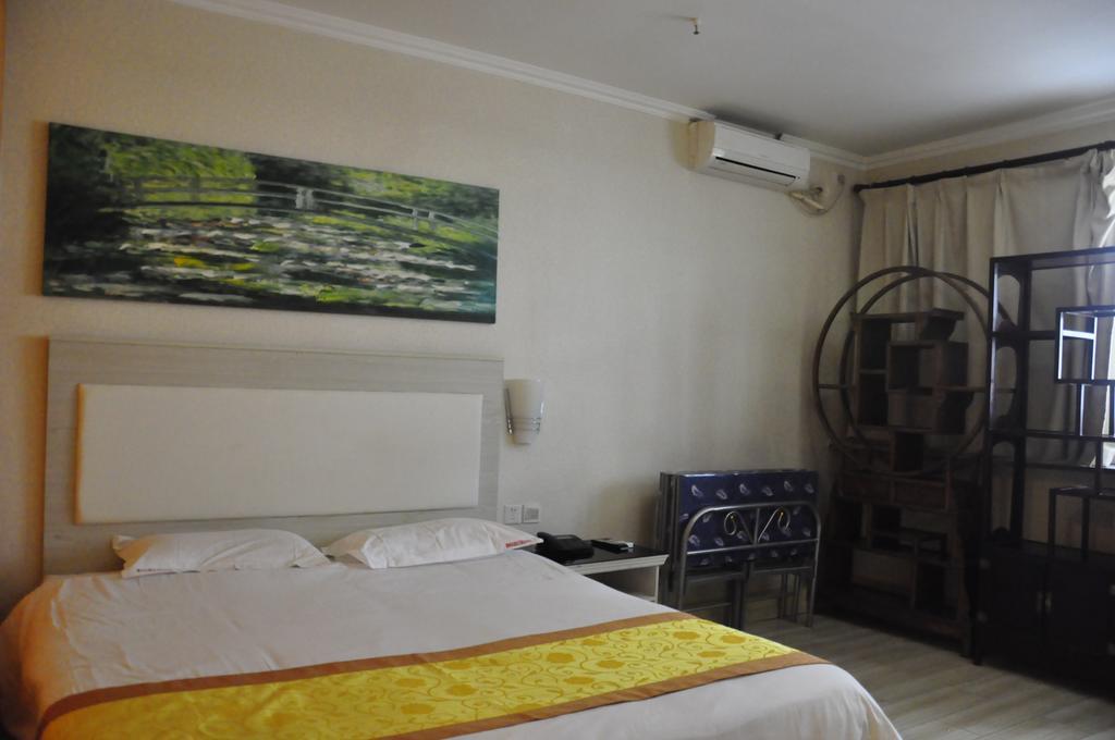 Super 8 Hotel Beijing Shijingshan Jiujiuyuan Habitación foto