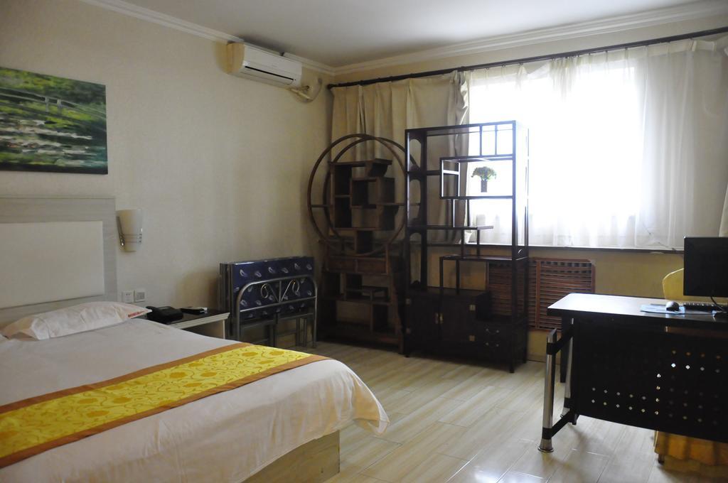 Super 8 Hotel Beijing Shijingshan Jiujiuyuan Habitación foto